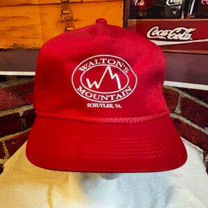 Waltons Mountain Schuyler VA Vintage Adjustable Hat Cap